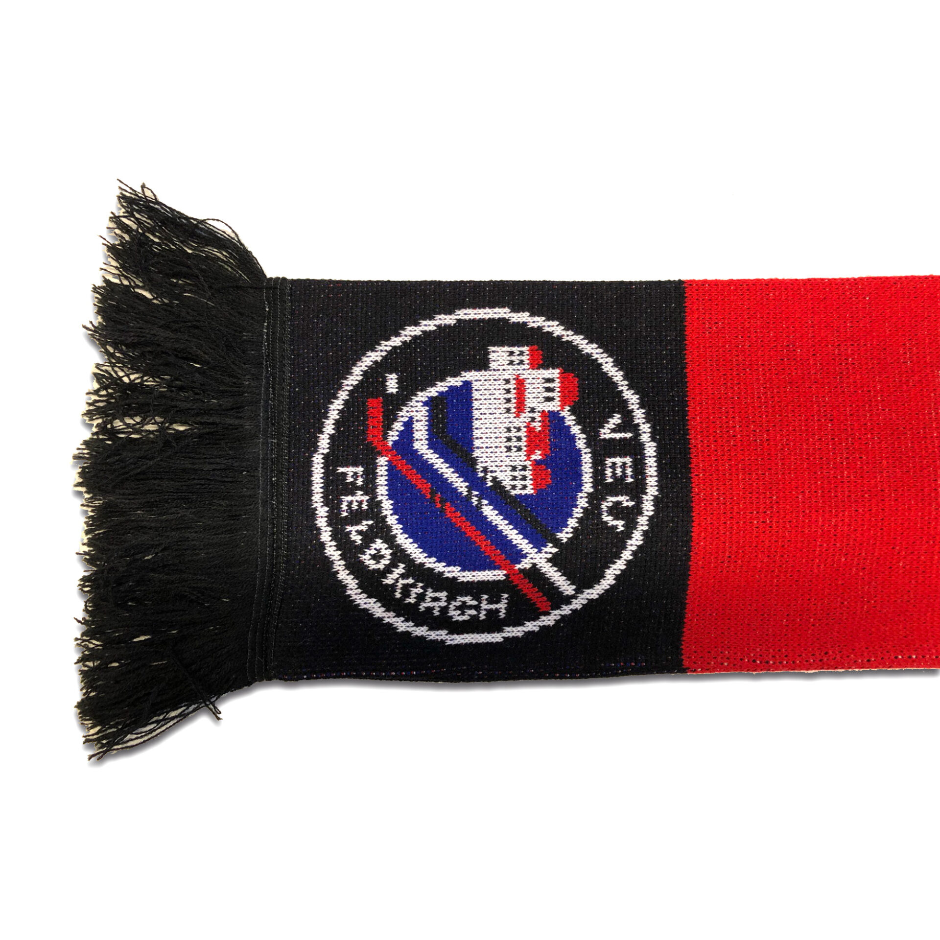 VEU-Fanschal-rot-Logo