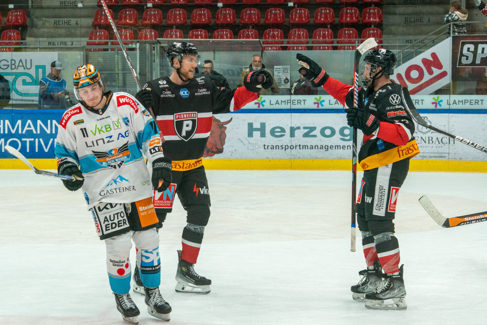 41 Sieg der BEMER Pioneers gegen die Blackwings Linz