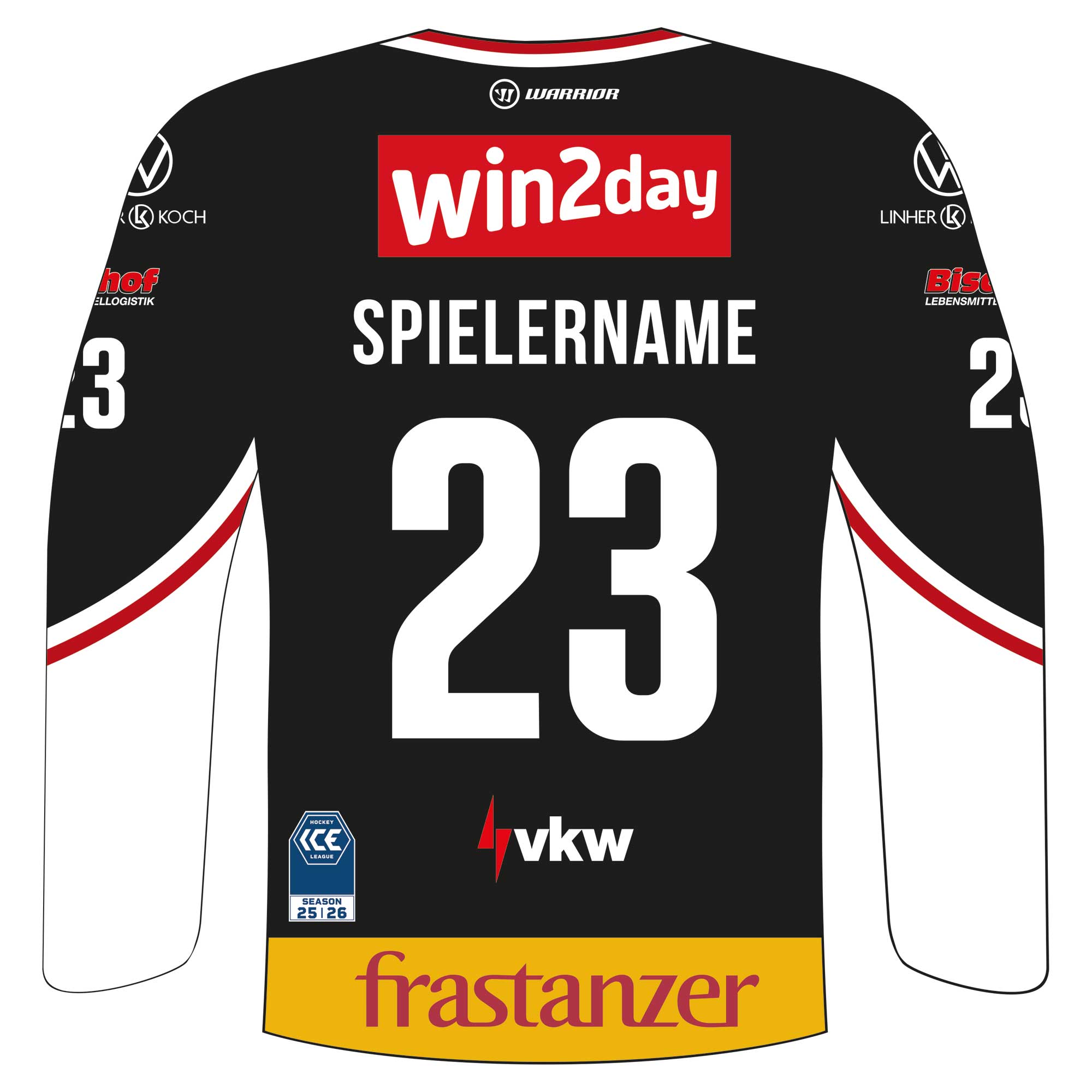 Fantrikot-Pioneers-Vorarlberg-ICE-Home-25-26-back